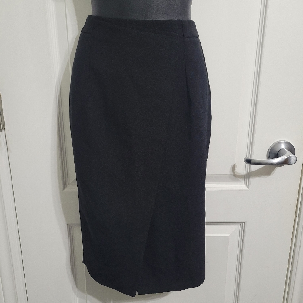 Lush Elegant Black Pencil Skirt Sz Small